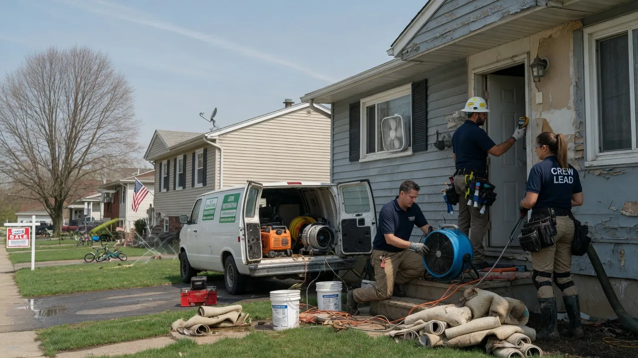 Flood Cleanup in Spearville, KS near me