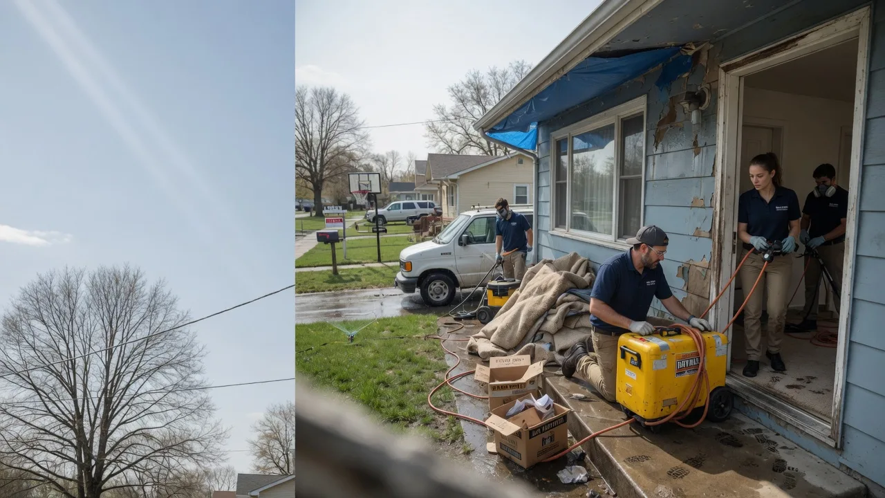 Basement Flood Cleanup in Spearville, KS near me